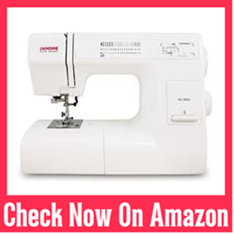 Janome HD3000 Heavy Duty Sewing Machine with Hard Case