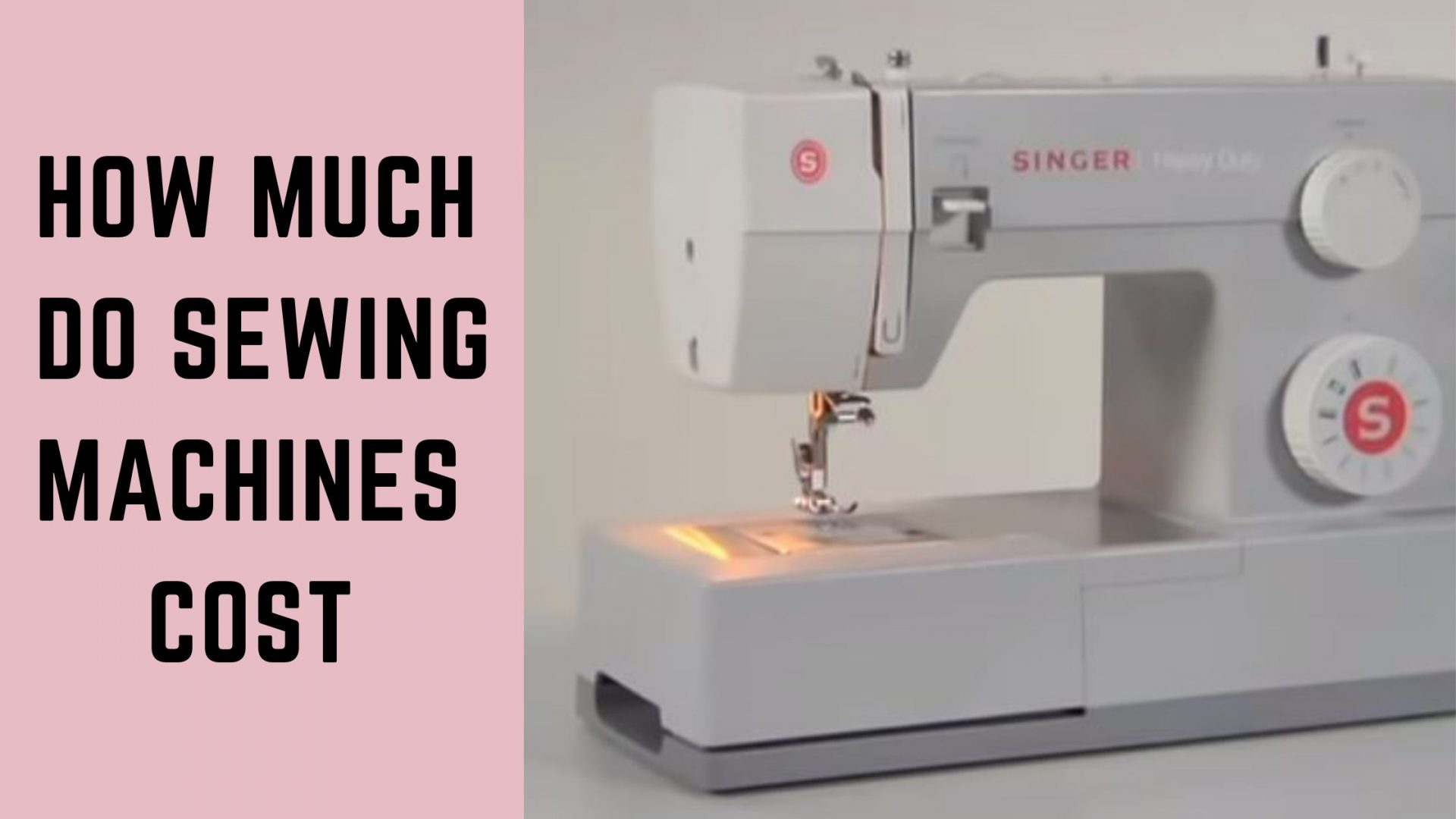 How Much Do Sewing Machines Cost
