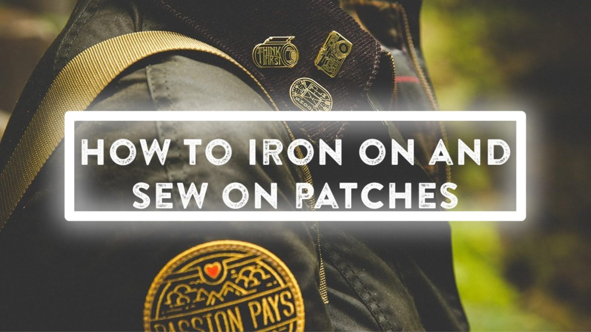 Can You Iron On Patches to Leather