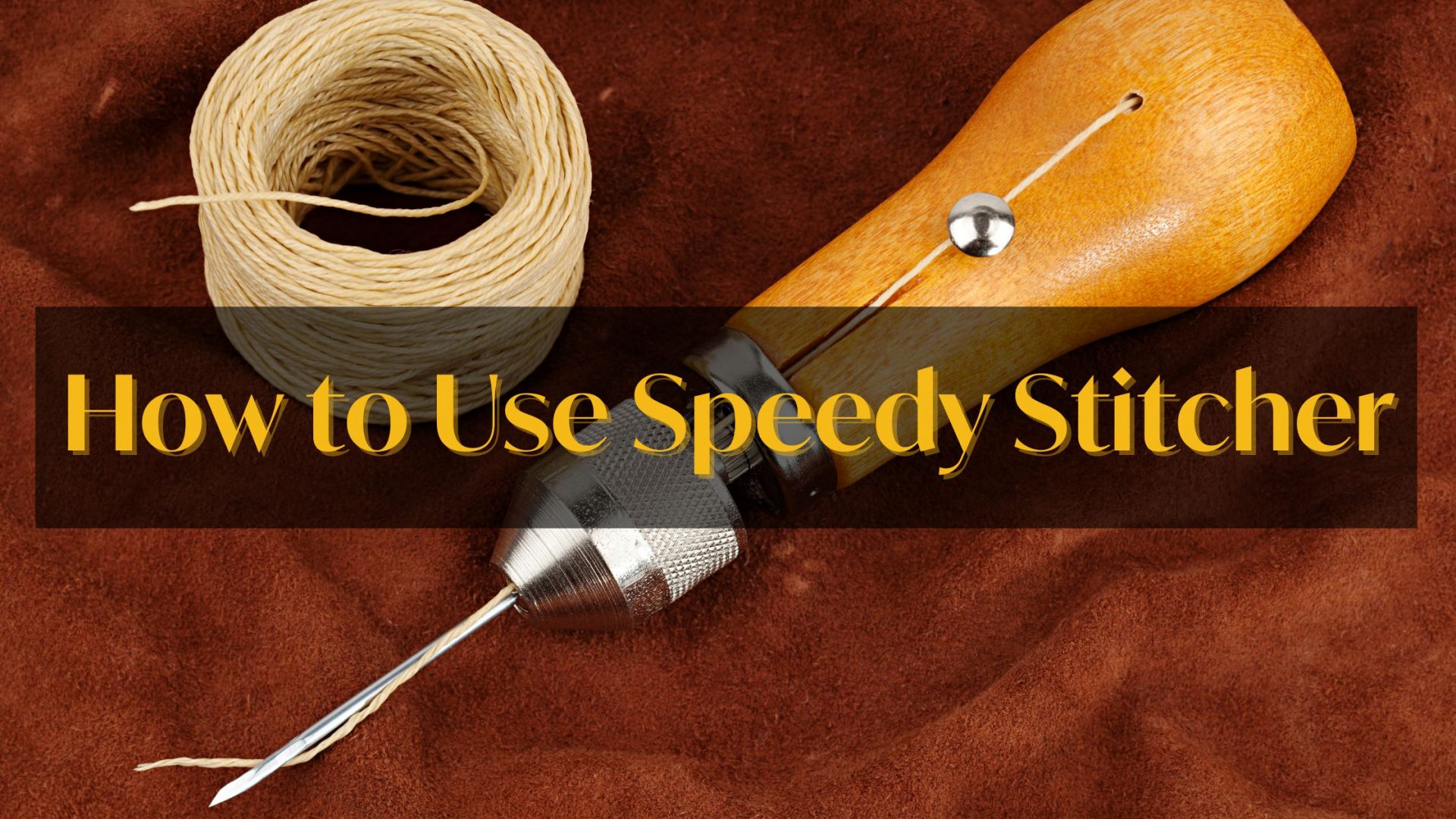 How to Use Speedy Stitcher