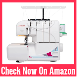 Janome MOD-8933 Serger with Lay-in Threading